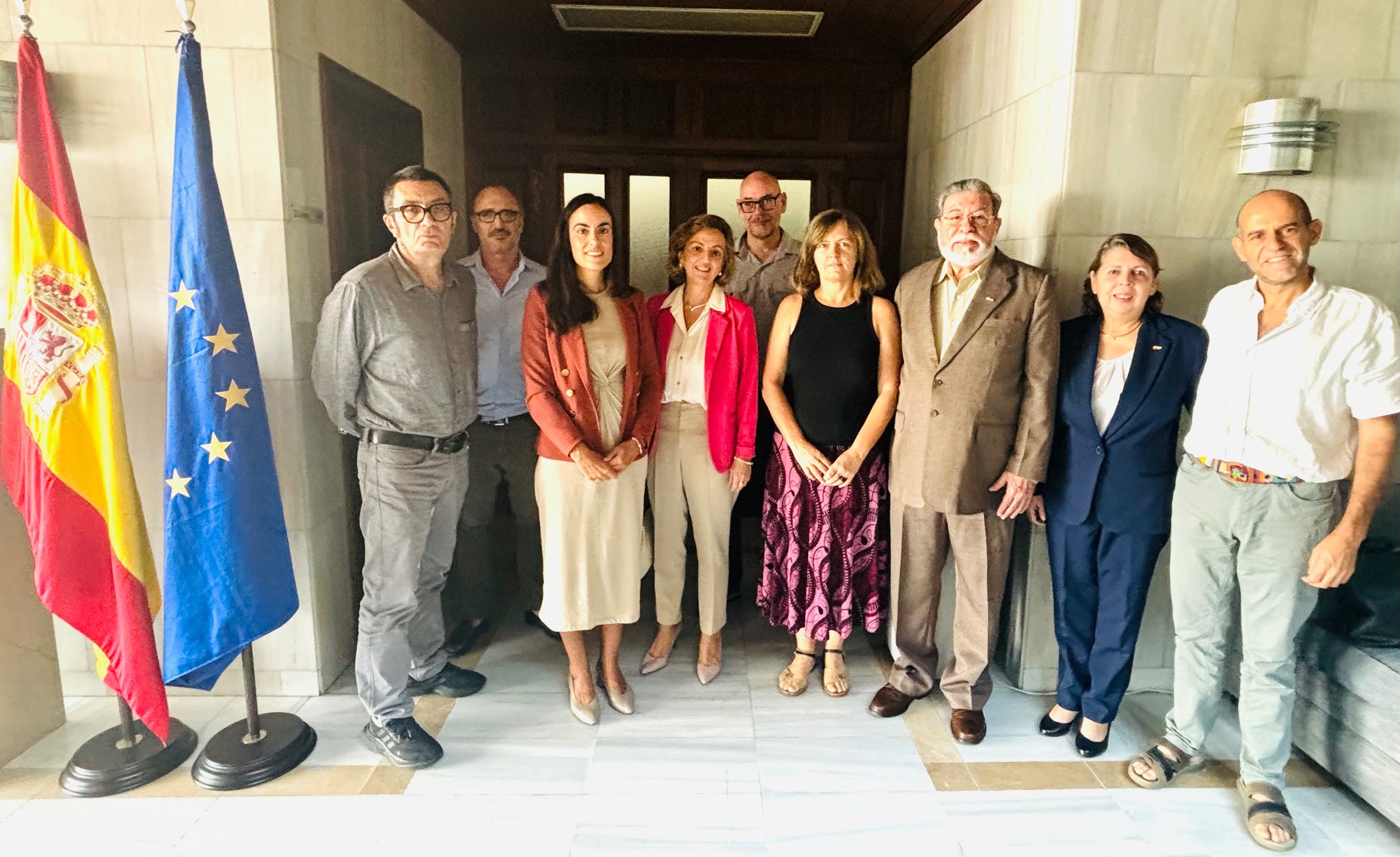 Reunión con la nueva Embajadora de España en El Salvador, Sonia Isabel Álvarez Cibanal